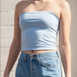 Brandy Melville Blue Tube Top